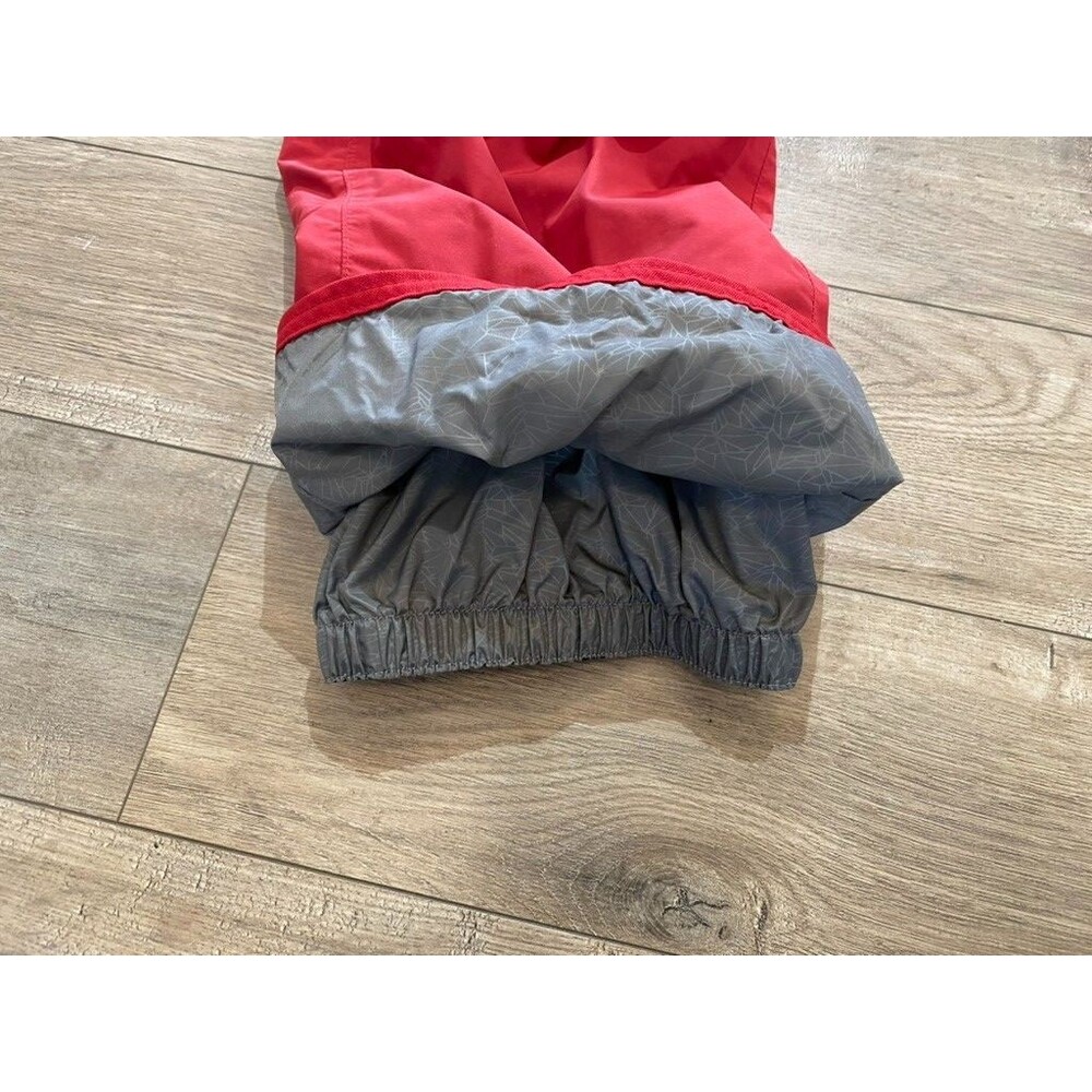 THE NORTH FACE FREEDOM HYVENT SNOW BOARD SKI PANT MENS M RED AHJK SHELL CARGO - Picture 10 of 13